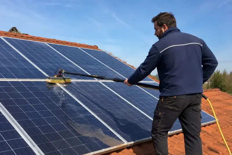 Nettoyage et entretien de panneaux solaires à Bohal