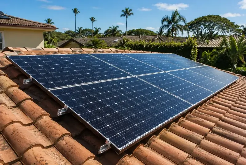 Installation de panneaux solaires à Bohal